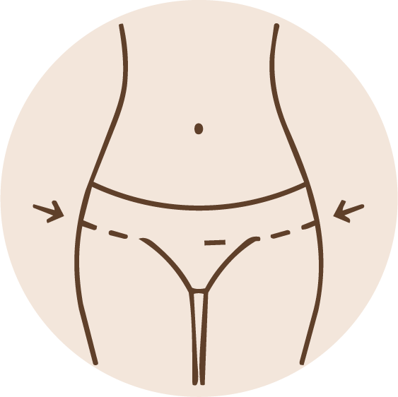 How to measure — Hips